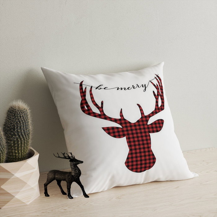 Aberto Design Cojín Multicolor 43 x 43 cm